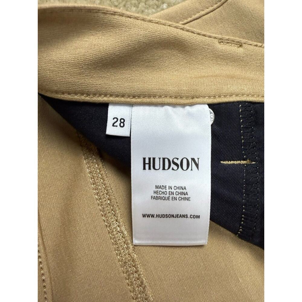 Hudson Women's High Waist Straight Leg Ankle Pant Tan Size 26 Inseam 26.5 A454 - Picture 5 of 13